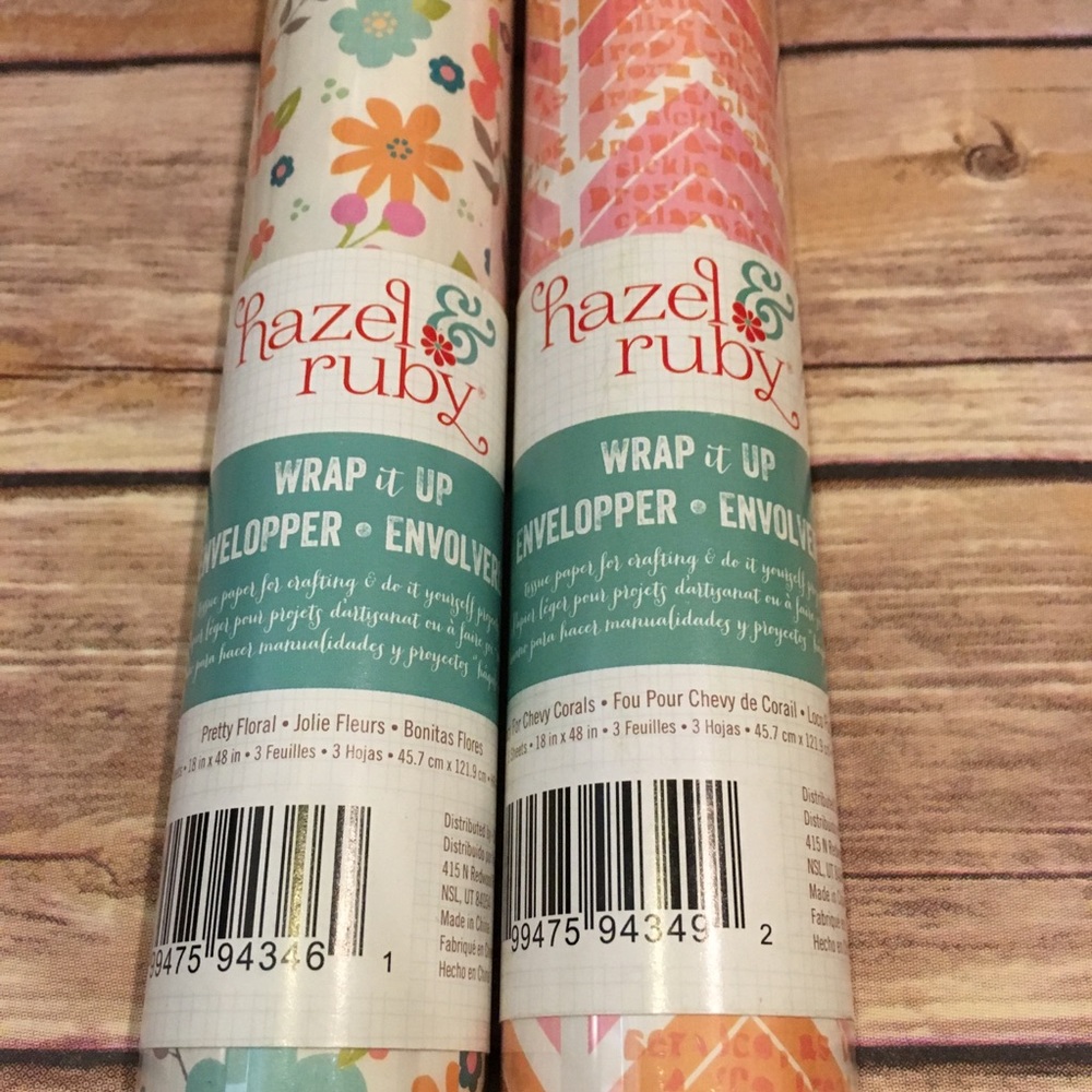 🎈Hazel and Ruby Craft Tissue Paper 18x48 2 pack